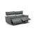 Stupore Fabric/Leather Sofa w/ 2 Electric Recliners