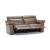 Brivido Fabric/Leather 2 Seater Sofa with 2 Electric Recliners