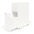 Boxi Office Lockable Storage Tower w/Sliding Doors Top Bookcase, Right Hand