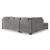 Marleton 2-Piece Polyester L-Shaped Sectional Sofa w/Left Arm Chaise Facing
