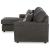 Cascilla Polyester L-Shaped Sectional Sofa w/Left Arm Chaise Facing