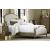 Devon Fabric/Wood Panel Bed, King Size