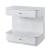 Paris Stone Top Wood Nightstand w/2 Drawers
