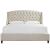 Halston Fabric Panel Bed, Queen Size