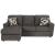 Cascilla Polyester L-Shaped Sectional Sofa w/Left Arm Chaise Facing