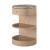 Breeze Wood Stone Top Nightstand w/Drawer