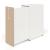 Boxi Office Lockable Storage Tower w/2 Shelves, 1 Metal Shelf & File Drawer, Right Hand