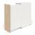 Boxi Office Lockable Storage Tower w/1 Shelf, 2 Metal Shelves & 2 Small Drawers