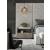 Whilshire Wood Stone Top Nightstand w/Drawer