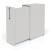 Boxi Office Lockable Storage Tower w/2 Shelves, 1 Metal Shelf & File Drawer, Right Hand