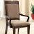 Woodmont Fabric/Wood Dining Arm Chair, Set of 2