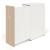 Boxi Office Lockable Storage Tower w/1 Shelf, 2 Metal Shelves, 2 Small Drawers & Power Socket