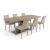 Alster Extendable Dining Set w/Ritz Chair