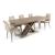 Alster Extendable Dining Set w/Ritz Chair