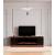 SM Lianna Fireplace TV Console w/2 Doors & LED Lighting