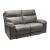 Klaussner Santana Leather Power Reclining Loveseat w/USB