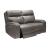 Klaussner Santana Leather Power Reclining Loveseat w/USB
