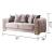 Impreza Velvet Living Room Set