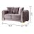 Impreza Velvet Loveseat