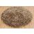 Iris Polyester Round Hand-woven Rug, 7'9