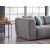 Picasso Fabric Convertible Right Arm Facing Sectional