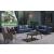 Selegno Fabric Storage Living Room Set