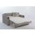 Willow Fabric Storage Sleeper Loveseat w/Padding