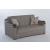 Willow Fabric Storage Sleeper Loveseat w/Padding