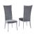 Isabel Diamond Stitched Polyester High Back Side Chair