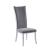 Isabel Diamond Stitched Polyester High Back Side Chair