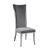 Isabel Diamond Stitched Polyester High Back Side Chair
