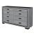 Isabella Fabric Panel Bedroom Set with LED, Speaker, TV Lift and Fireplace