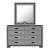 Isabella Fabric Panel Bedroom Set with LED, Speaker, TV Lift and Fireplace