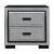 Isabella Fabric Panel Bedroom Set with LED, Speaker, TV Lift and Fireplace