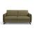 Italo Leather Convertible Sofabed Customizable