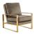 Jefferson Velvet Design Accent Armchair