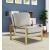 Jefferson Velvet Design Accent Armchair