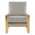 Jefferson Velvet Design Accent Armchair