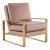 Jefferson Velvet Design Accent Armchair
