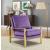Jefferson Velvet Design Accent Armchair