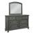 Jackson Wood Veneer Mirror