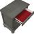 Jackson 3-Drawer Wood Veneer Nightstand