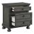 Jackson 3-Drawer Wood Veneer Nightstand