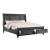 Jackson Wood Veneer Bed with Storage Drawers