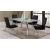 Jade Starphire Glass Dining Table