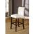 Jakki Leatherette/Wood Bar Chair
