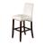 Jakki Leatherette/Wood Counter Chair
