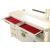 Jasmine Wood Veneer Dresser w/8 Drawers, 2 Doors & LED Lighting