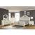 Jasmine King Size Bed with Faux Leather Upholstery & LED Lighting