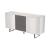 Jax Buffet with Carrera Style Porcelain Top